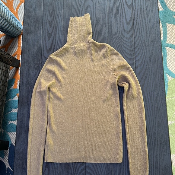 Woman’s Lauren Ralph Lauren Sparkly Turtleneck - Picture 3 of 4